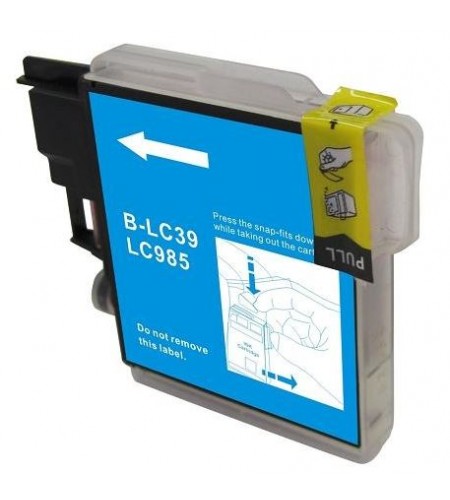 TINTEIRO COMPATÍVEL BROTHER LC985C AZUL