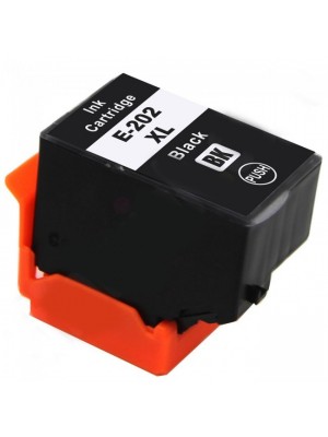 TINTEIRO COMPATÍVEL EPSON 202 XL - T02G1 / T02E1 PRETO