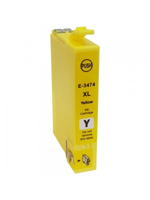 TINTEIRO COMPATÍVEL EPSON 34 XL - T3464 / T3474 AMARELO