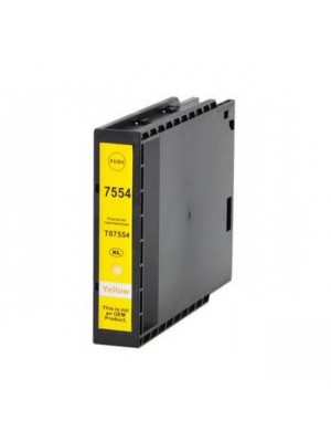 TINTEIRO COMPATÍVEL EPSON 378 XL - T7554/ T7564 AMARELO