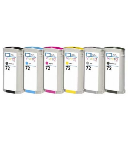 TINTEIRO COMPATÍVEL  HP 72 (130ml) MAGENTA