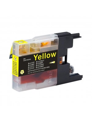 TINTEIRO COMPATÍVEL BROTHER LC1220 / 1240Y AMARELO