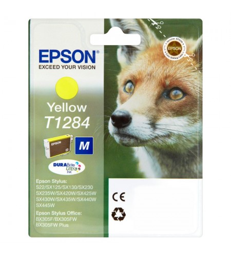 TINTEIRO ORIGINAL EPSON T1284 AMARELO