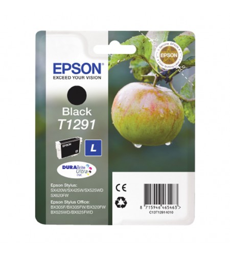 TINTEIRO ORIGINAL EPSON T1291 PRETO