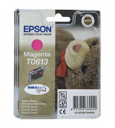 TINTEIRO ORIGINAL EPSON T0613 MAGENTA