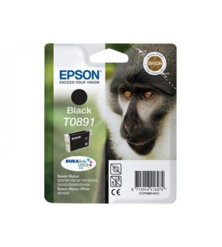 TINTEIRO ORIGINAL EPSON T0891 PRETO