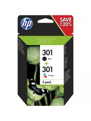 COMBO PACK 2 TINTEIROS HP 301 